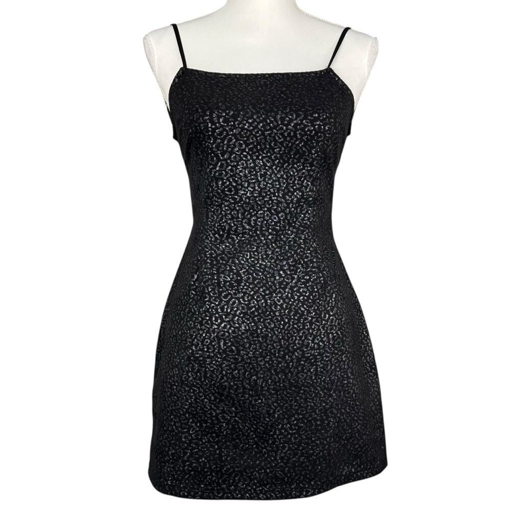 Urban Outfitters Backless Black Mini Dress Size Small